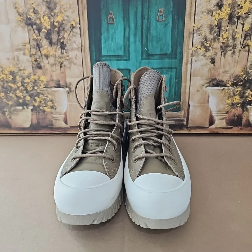 Converse CTAS Lugged 2.0 CC Leather Waterproof Boot BROWN A04634C Women 9 Men 7‎